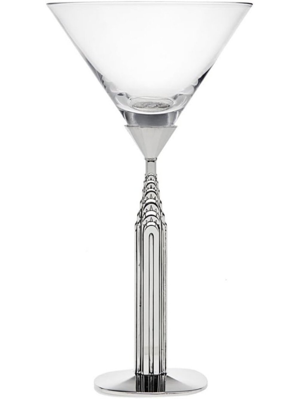 Chic NYC Skyline Martini & Cocktail Glass - 8oz Champagne Souvenir Gift